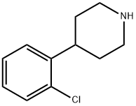 4-(2-chlorophenyl)piperidine Struktur