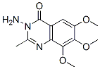 4(3H)-Quinazolinone,  3-amino-6,7,8-trimethoxy-2-methyl- Struktur