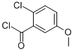 Benzoyl chloride, 2-chloro-5-methoxy- (9CI) Struktur