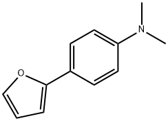 2-(4-Dimethylaminophenyl)furan Struktur