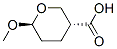 2H-Pyran-3-carboxylicacid,tetrahydro-6-methoxy-,trans-(9CI) Struktur
