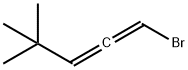 1,2-Pentadiene, 1-bromo-4,4-dimethyl- Struktur