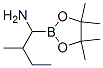 2-methyl-1-(4,4,5,5-tetramethyl-1,3,2-dioxaborolan-2-yl)butan-1-amine Struktur