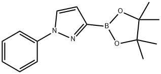 1-Phenyl-3-(4,4,5,5-tetraMethyl-1,3,2-dioxaborolan-2-yl)-1H-pyrazole Struktur