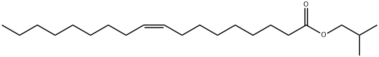 isobutyl oleate Structure