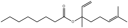 LINALYL CAPRYLATE Struktur