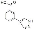 3-(1H-PYRAZOL-4-YL)BENZOIC ACI Struktur