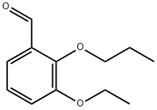 3-ETHOXY-2-PROPOXYBENZALDEHYDE Struktur