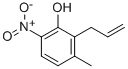 2-ALLYL-3-METHYL-6-NITROPHENOL Struktur