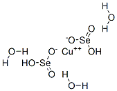 COPPERHYDROSELENITETRIHYDRATE Struktur