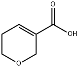 5,6-DIHYDRO-2H-PYRAN-3-CARBOXYLIC ACID Struktur