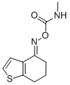 BENZO(b)THIOPHEN-4(5H)-ONE, 6,7-DIHYDRO-, O-METHYLCARBAMOYLOXIME Struktur