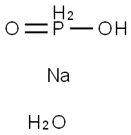 Sodium hypophosphite monohydrate Struktur