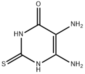 2-巰基-4-羥基-5,6-二氨基嘧啶 結(jié)構(gòu)式