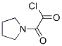 1-Pyrrolidineacetyl chloride, alpha-oxo- (9CI) Struktur