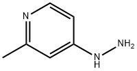 Pyridine, 4-hydrazino-2-methyl- (9CI) Struktur