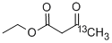 ETHYL ACETOACETATE-4-13C Struktur