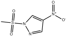 1-(methylsulfonyl)-4-nitro-1H-pyrazole Struktur