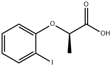 Propanoic acid, 2-(2-iodophenoxy)-, (2R)- Struktur