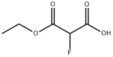 3-ethoxy-2-fluoro-3-oxopropanoic acid Struktur