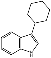 3-Cyclohexyl-1H-indole Struktur