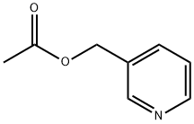 ACETIC ACID PYRIDIN-3-YLMETHYL ESTER Struktur