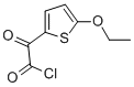 2-Thiopheneacetyl chloride, 5-ethoxy-alpha-oxo- (9CI) Struktur