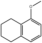 1-Methoxy-5,6,7,8-tetrahydronaphthalene Struktur