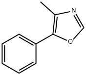 4-Methyl-5-phenyloxazole Struktur