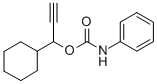 Cyclohexanemethanol, alpha-ethynyl-, carbanilate Struktur