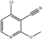 4-chloro-2-Methoxypyridine-3-carbonitrile Struktur