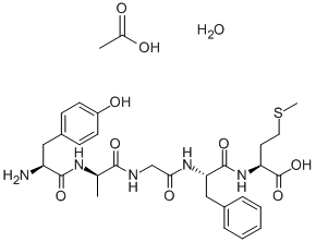 TYR-D-ALA-GLY-PHE-MET ACOH H2O