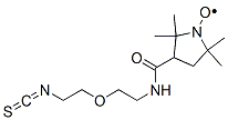 3-[2-(2-isothiocyanatoethoxy)ethylcarbamoyl]-PROXYL Struktur