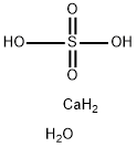 Calcium sulfate dihydrate Structure