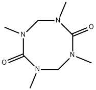 1,3,5,7-tetramethyl-1,3,5,7-tetrazocane-2,6-dione Struktur