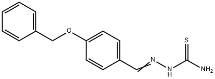 4-(Benzyloxy)benzaldehyde thiosemicarbazone Struktur