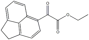 ETHYL 5-ACENAPHTHOYLFORMATE Struktur