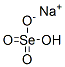 Selenic acid, monosodium salt Struktur