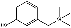 3-TRIMETHYLSILANYLMETHYL-PHENOL Struktur