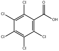 PENTACHLOROBENZOIC ACID Struktur