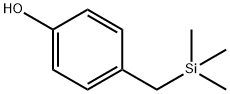 4-TRIMETHYLSILANYLMETHYL-PHENOL Struktur