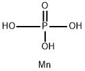 manganese orthophosphate Struktur