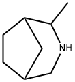 3-Azabicyclo[3.2.1]octane,2-methyl-(6CI) Struktur