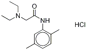 2-(DiethylaMino)-N-(2,5-diMethylphenyl)acetaMide Hydrochloride Struktur