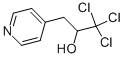 ALPHA-(TRICHLOROMETHYL)-4-PYRIDINEETHANOL Struktur