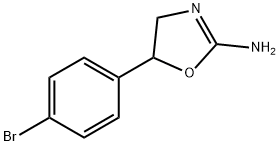 5-(4-Bromophenyl)-4,5-dihydro-1,3-oxazol-2-amine Struktur