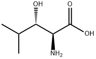 (2S,3S)-2-AMINO-3-HYDROXY-4-METHYL-PENTANOIC ACID Structure