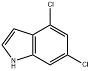 4,6-Dichloro-1H-indole Struktur