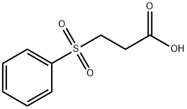 3-(PHENYLSULFONYL)PROPIONIC ACID Structure