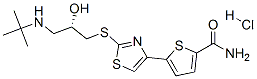 arotinolol hydrochloride Struktur